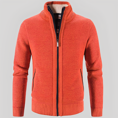 Kelvin - Einfache Herrenjacke mit Reißverschluss