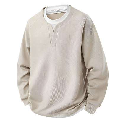 Dayton - Moderner, eleganter Herrenpullover mit Waffelmuster