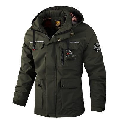 Fredrick - Wasserdichte, dicke Outdoor-Jacke für Männer