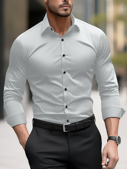 Thomas - Freizeitshirt für Herren mit Kragen