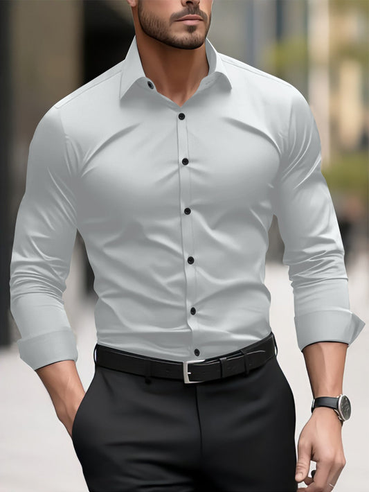 Thomas - Freizeitshirt für Herren mit Kragen