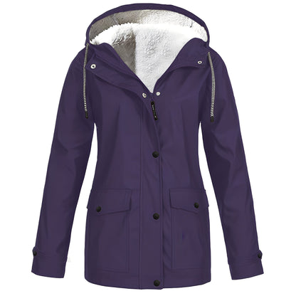 Abbigail - Multifunktionale, wasserdichte Damenjacke mit Fleece-Futter
