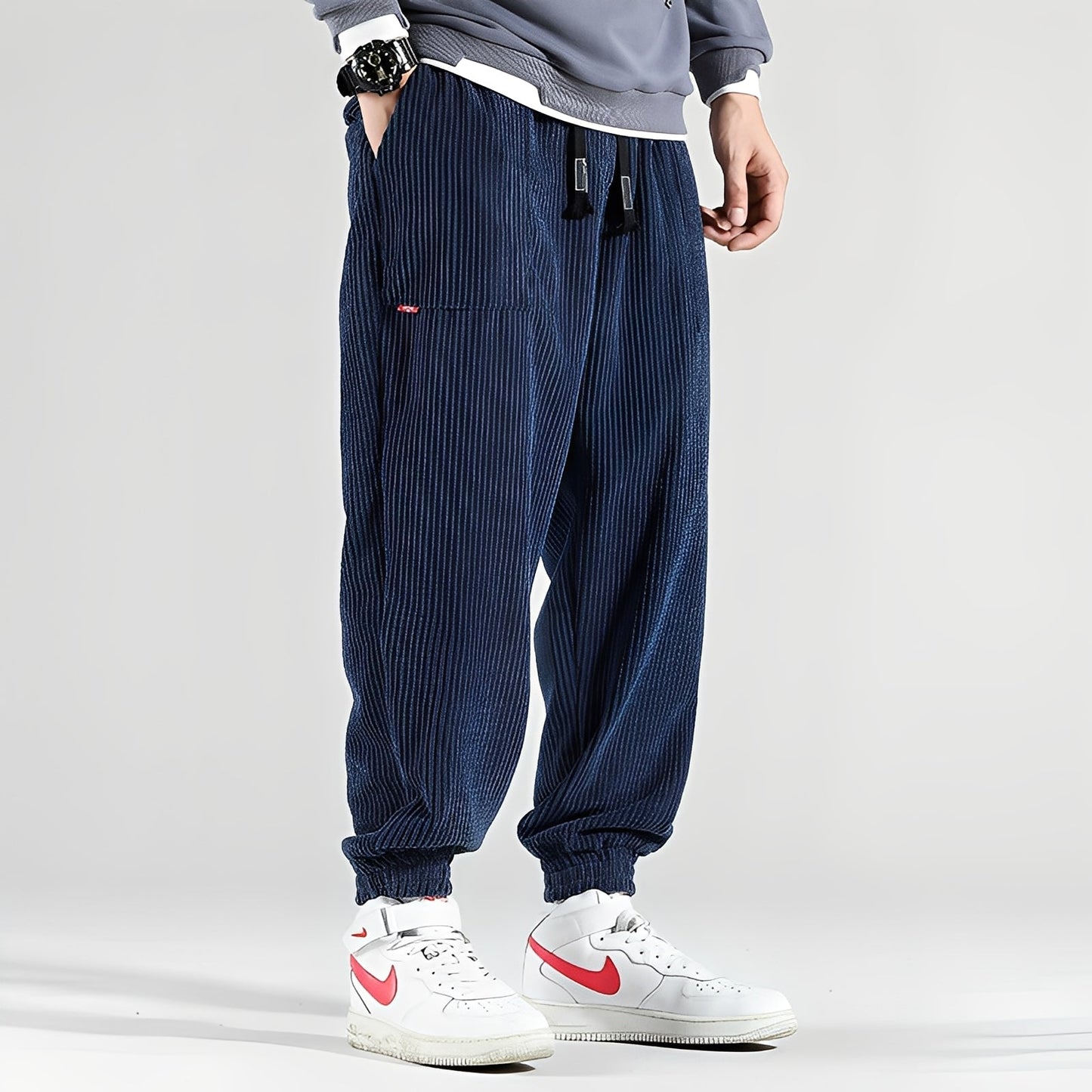 Kodey - Komfortable und lässige Cordhose für Männer