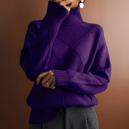Morgan - Eleganter Damenrollkragenpullover aus Kaschmir