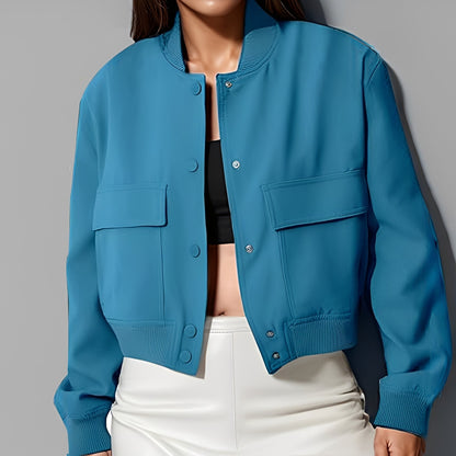 Marva - Bequeme, weite Frauenjacke mit großen Taschen