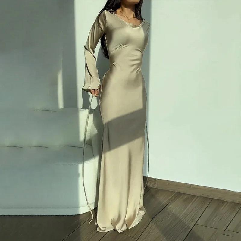 Vivian – Schickes Abendkleid mit Weiten Ärmeln