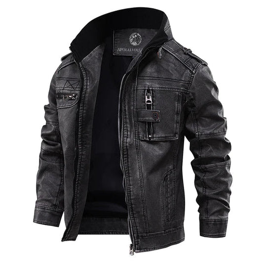 Franky - Traditionelle Lederjacke für Männer