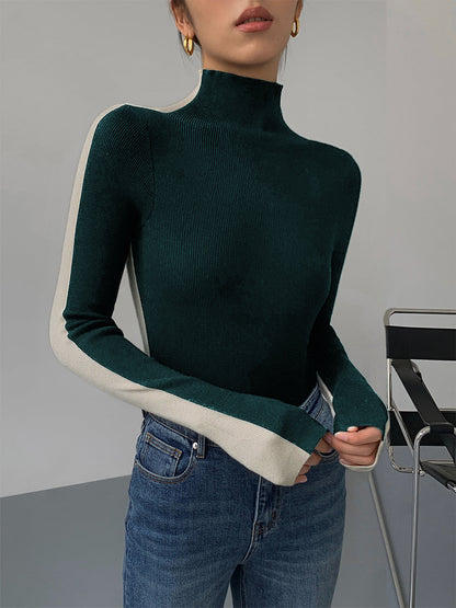 Tabea – Wendbare Strickoberteil in zwei Farben