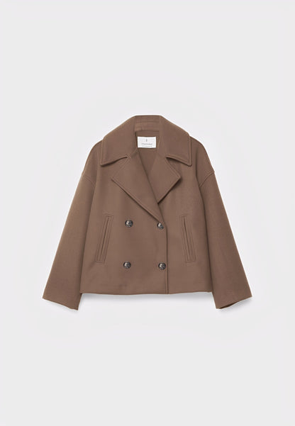 Claire – Kurze Schicke Zweireihige Jacke