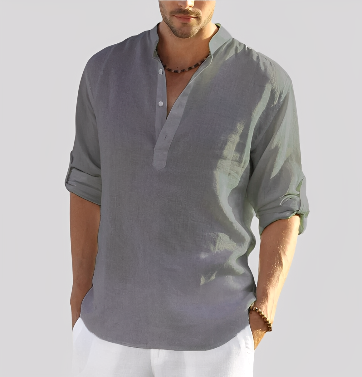 Adriano – Herren-Leinenhemd