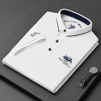 Taro – Bequemes Herren-Poloshirt mit Knöpfen