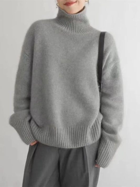Melody - Edler Kaschmir Rollkragenpullover für Damen