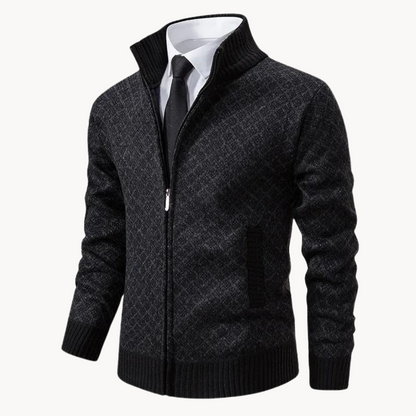 Julien – Turtleneck Jacquard Knit