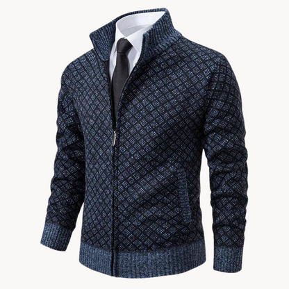 Julien – Turtleneck Jacquard Knit