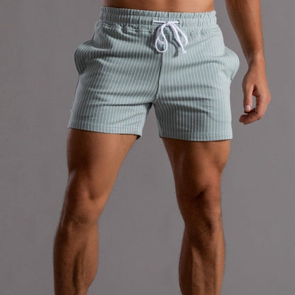 Alex – Stilvolle und Bequeme Gestreifte Shorts für Männer