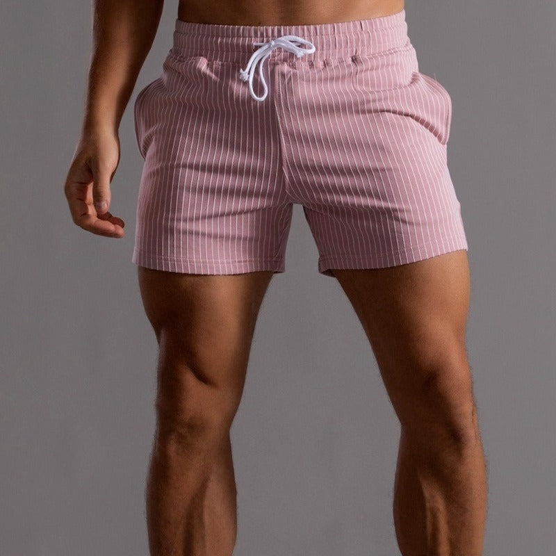 Alex – Stilvolle und Bequeme Gestreifte Shorts für Männer
