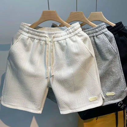 Carl – Herrenshorts im Fischgrätmuster