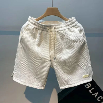 Carl – Herrenshorts im Fischgrätmuster