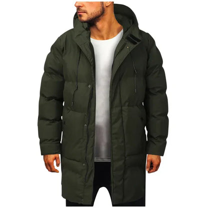 Bob - Langer, gestepper Mantel für Herren