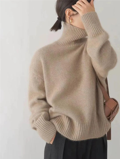 Melody - Edler Kaschmir Rollkragenpullover für Damen