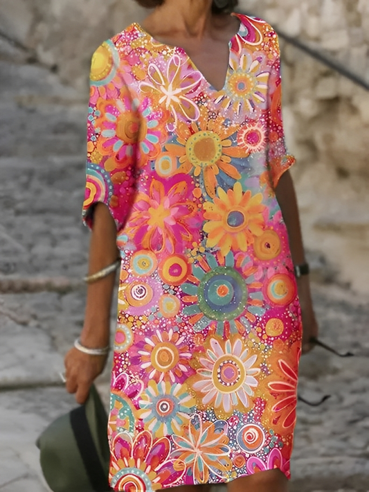 Florine – Blumenkleid für Damen