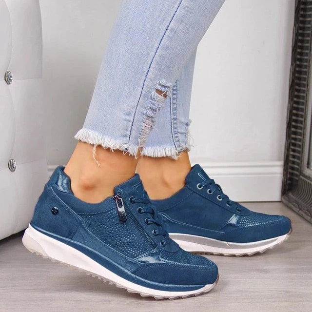 Sparkle - Bequeme Sneaker mit Zipper