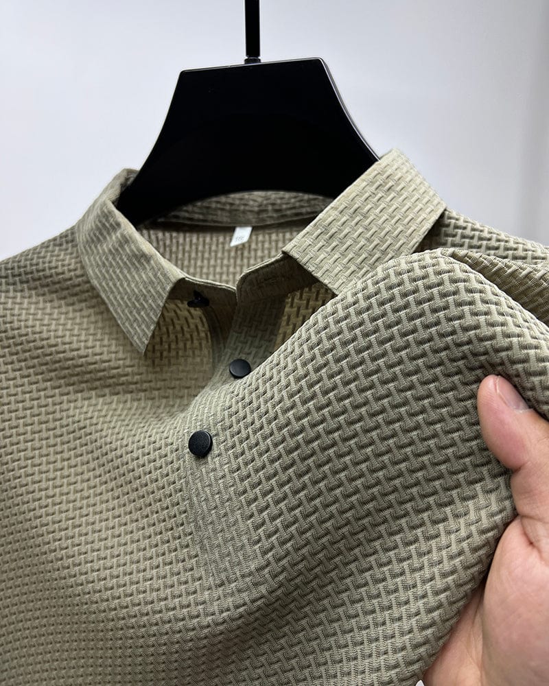 Leonardo - Bequemes Herren-Mesh-Polohemd