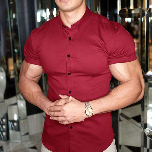 Ben – Slim Fit Kurzarmhemd