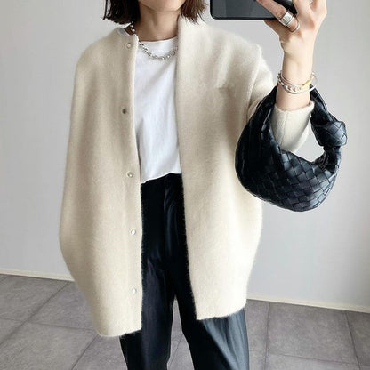 Poppy - Schicke lange Strickjacke