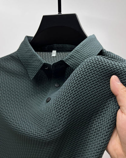 Leonardo - Bequemes Herren-Mesh-Polohemd