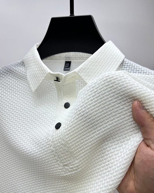 Leonardo - Bequemes Herren-Mesh-Polohemd