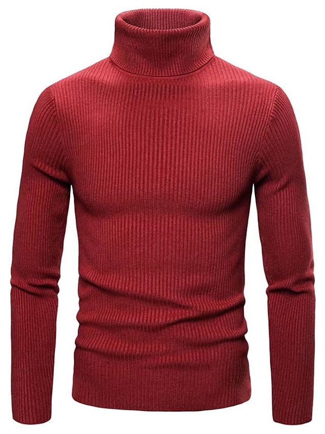 Tom Polo – moderner Herren-Wollpullover