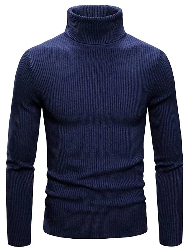 Tom Polo – moderner Herren-Wollpullover