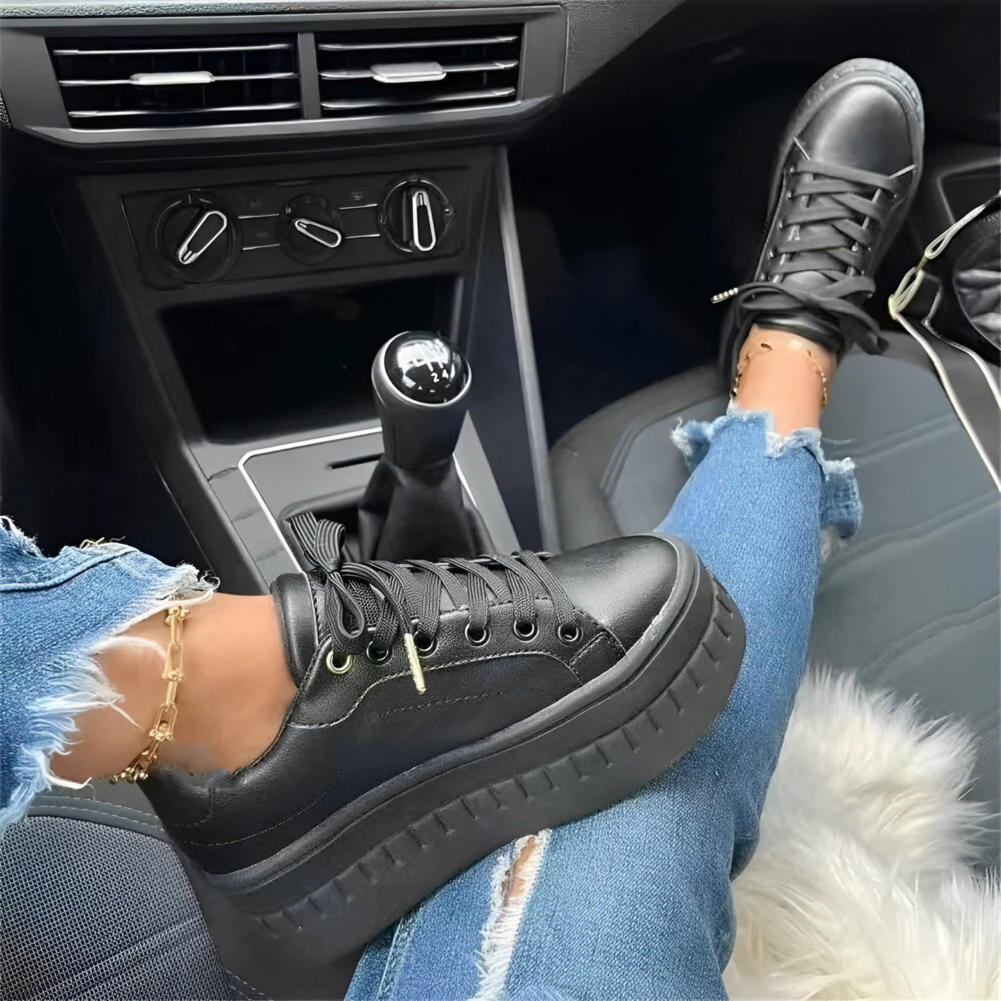 Valerie - Damen-Sneaker mit hoher Sohle