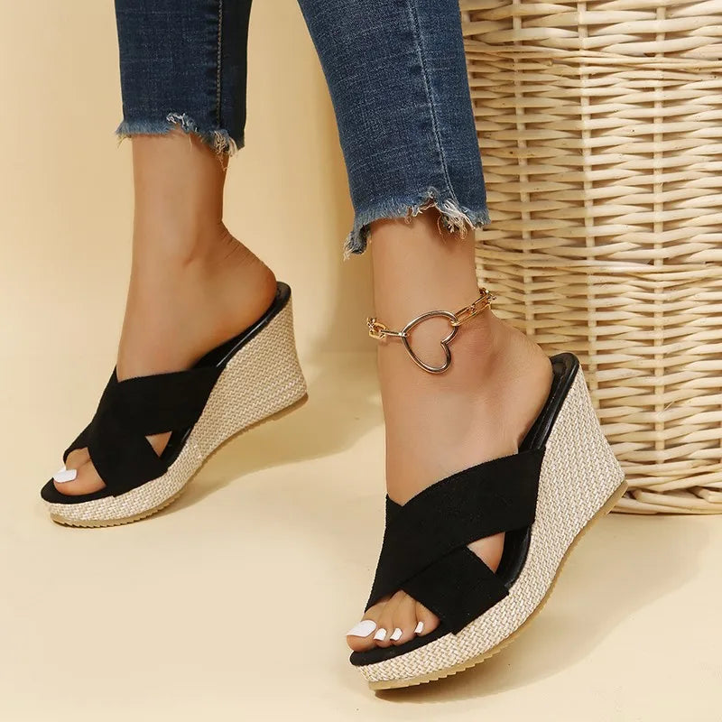 SoleLift – Elegante Keilsandalen für Jeden Tag
