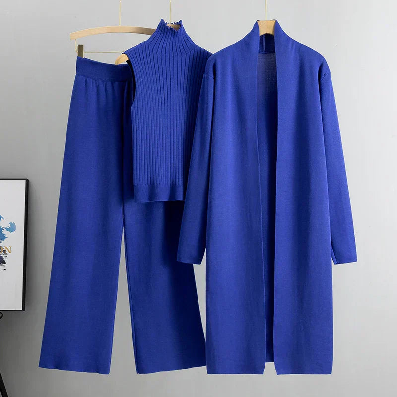 Zara – Gemütliches Dreiteiliges Winterset für Frauen