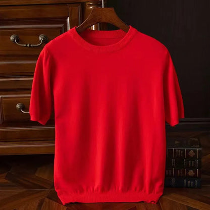 Rick - T-Shirt in Weichem Kaschmir für Komfort den Ganzen Tag