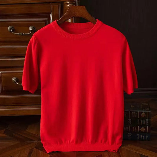 Rick - T-Shirt in Weichem Kaschmir für Komfort den Ganzen Tag