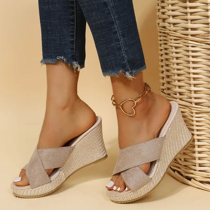 SoleLift – Elegante Keilsandalen für Jeden Tag