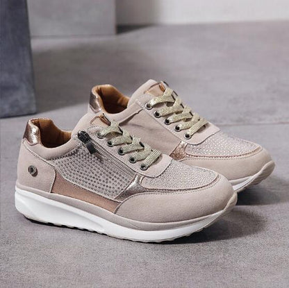 Sparkle - Bequeme Sneaker mit Zipper