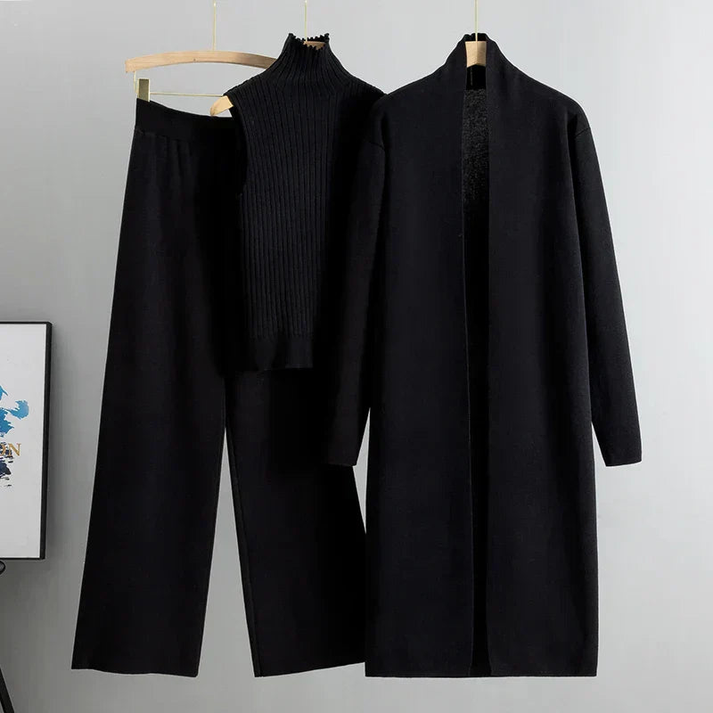 Zara – Gemütliches Dreiteiliges Winterset für Frauen