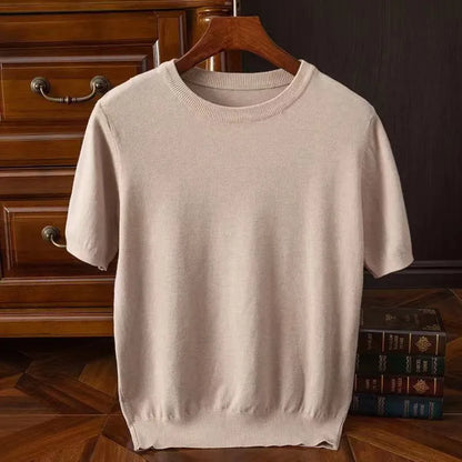 Rick - T-Shirt in Weichem Kaschmir für Komfort den Ganzen Tag