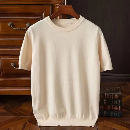 Rick - T-Shirt in Weichem Kaschmir für Komfort den Ganzen Tag