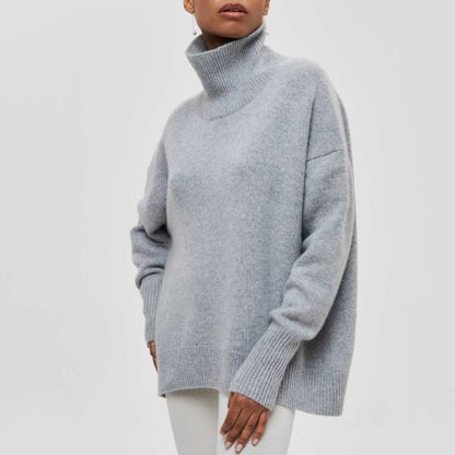 Aponi - Bequemer Damen Rollkragenpullover