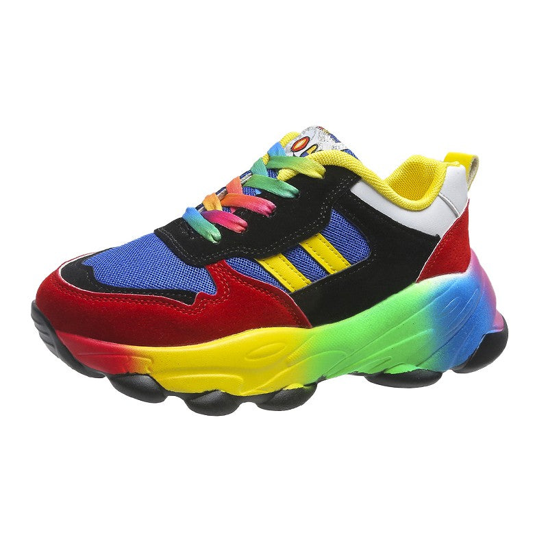 Jolie - Farbenfrohe Damen-Sneaker mit dicker Sohle