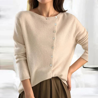 Zuri – Eleganter Pullover mit Knöpfen