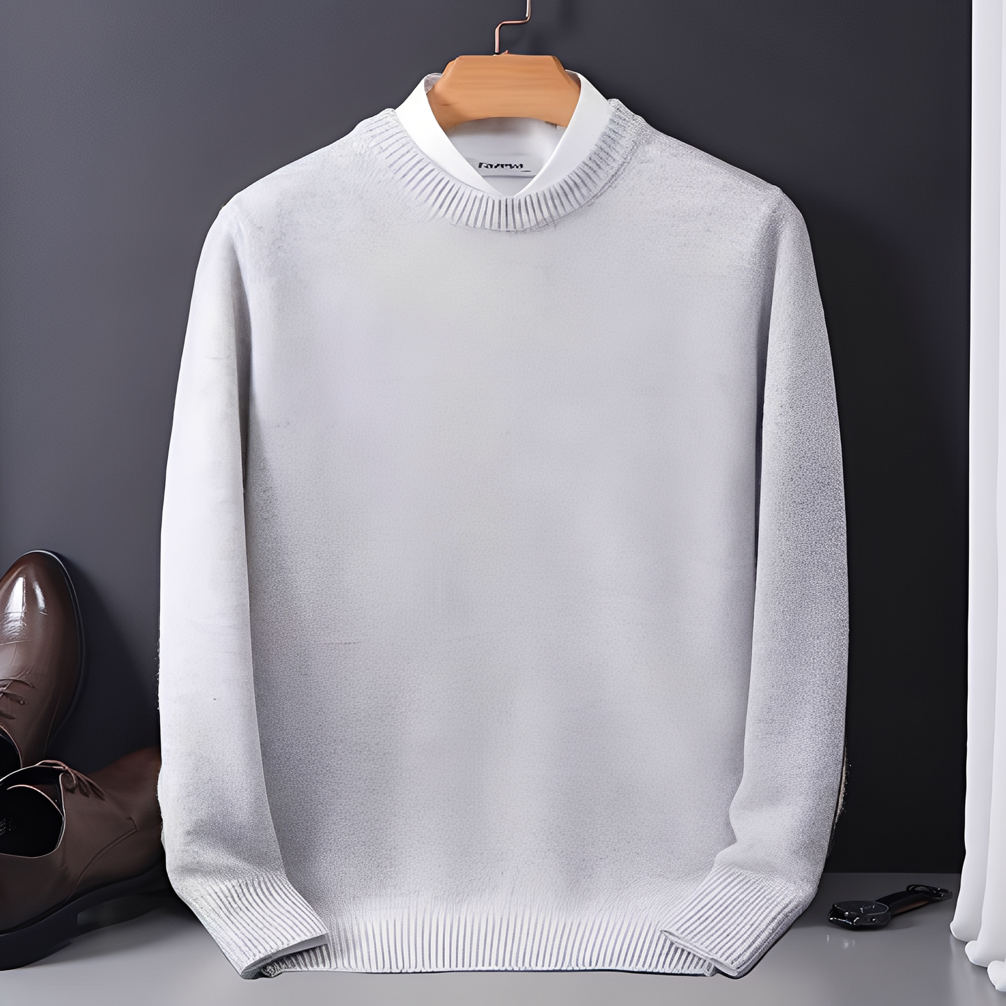 Gerard - Bequemer Männerpullover aus Kaschmir