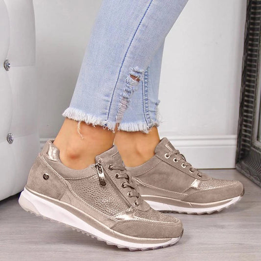 Sparkle - Bequeme Sneaker mit Zipper