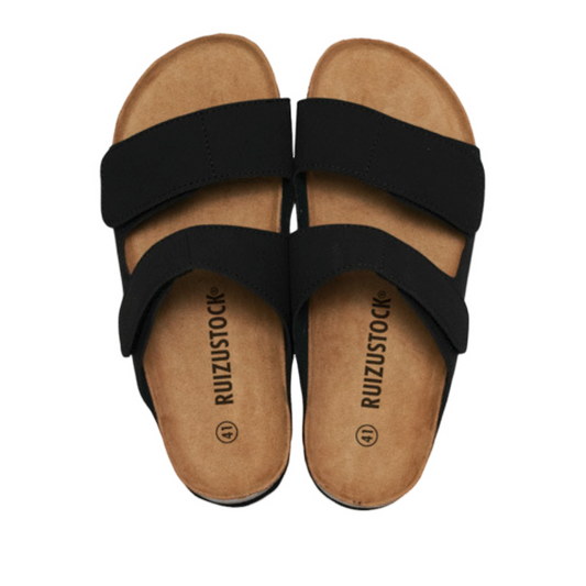 Vespera – Ledersandalen für Herren mit praktischem Klettverschluss