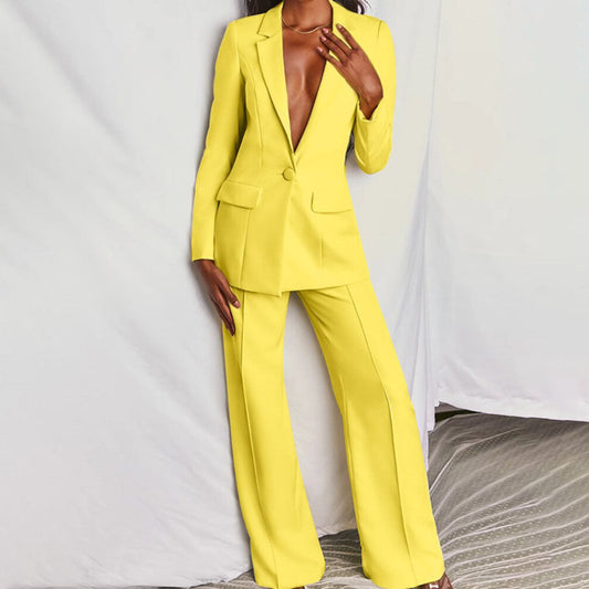 Celeste – Stilvoller Blazer und Hosen-Set
